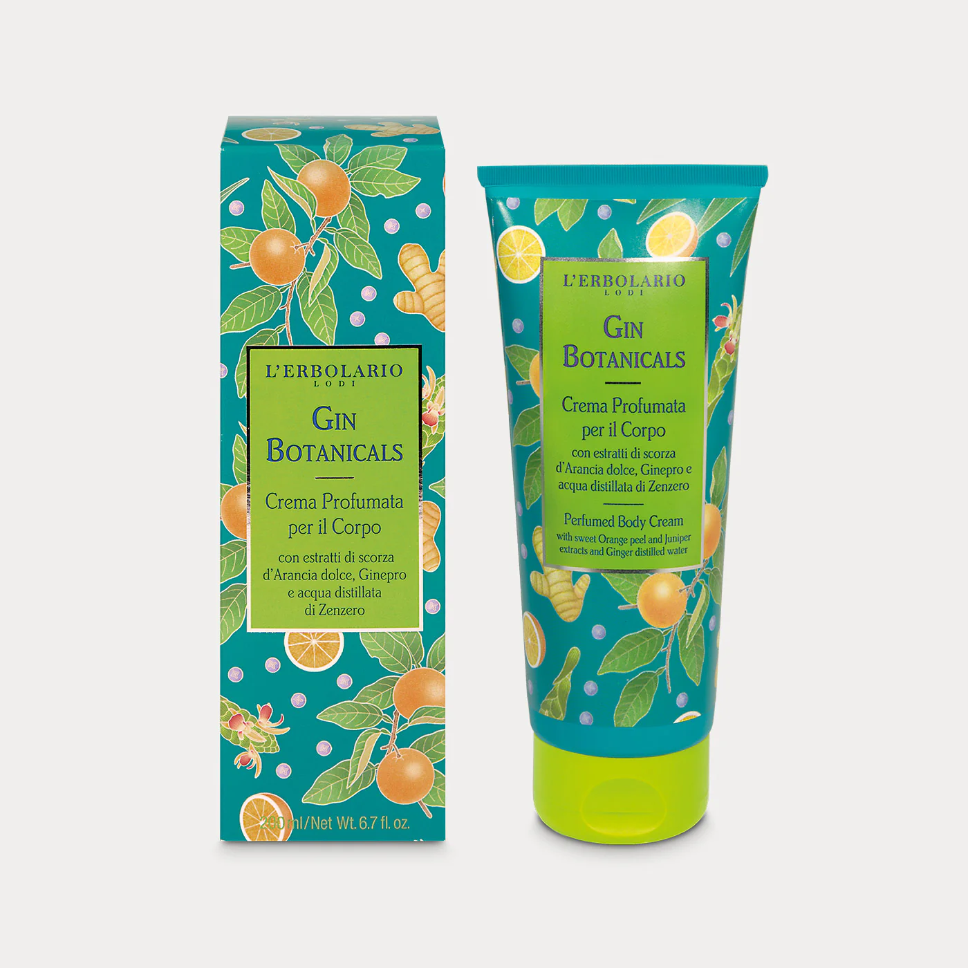 Crema Profumata per il Corpo Gin Botanicals