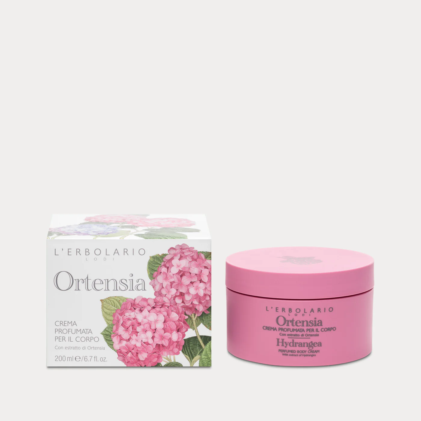 Crema Profumata per il Corpo Ortensia