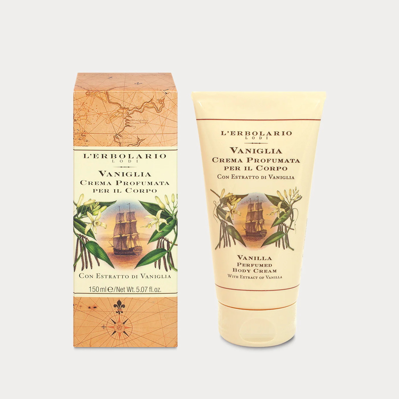 Crema Profumata per il Corpo Vaniglia