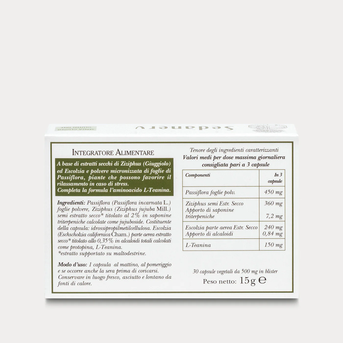 Integratore Sedanerv - Image 2